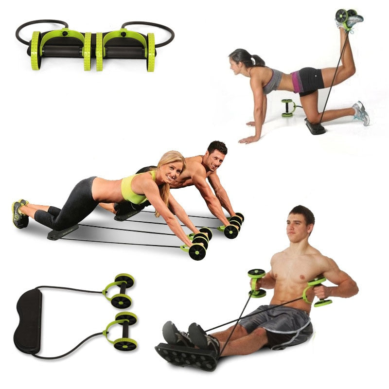 Wheel Abdominal resistance bands