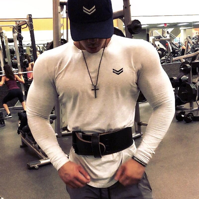 Men Gym Long Sleeve T Shirt