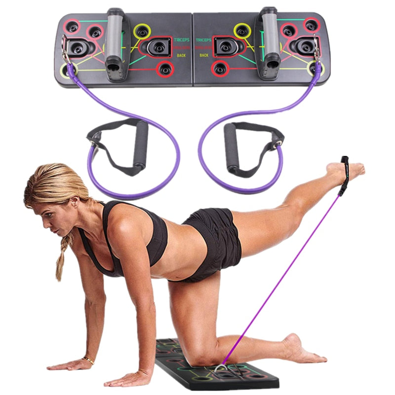 GYM 9 in 1 Push Up Board