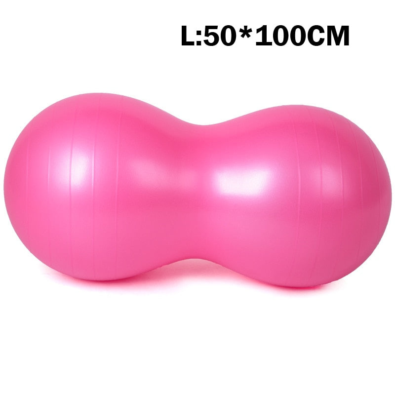 Anti-Burst Pilates Fitness ball 50-100cm pink