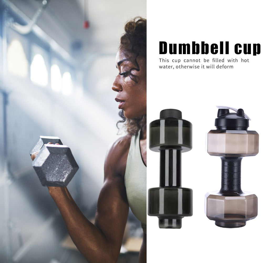 Large Capacity Dumbbells Cold Water Bottle