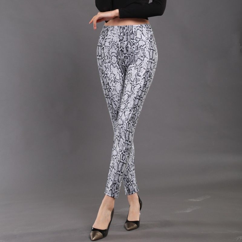 Women Leopard Print Gym Pants