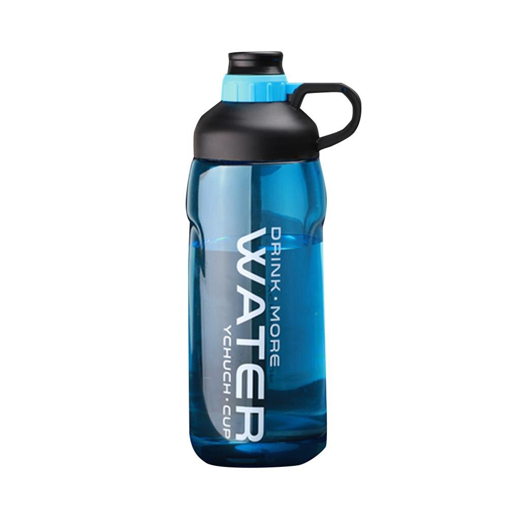 Gym Fitness Large Capacity Water Bottles Blue