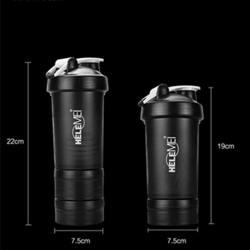 New Whey Protein Powder Shaker Bottles