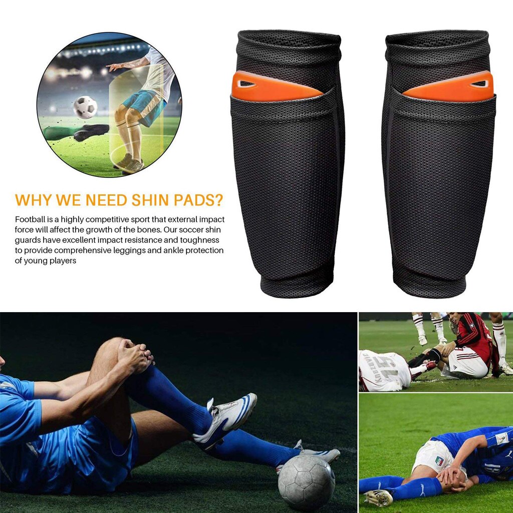 Football Shin Guard Teens Socks Pads