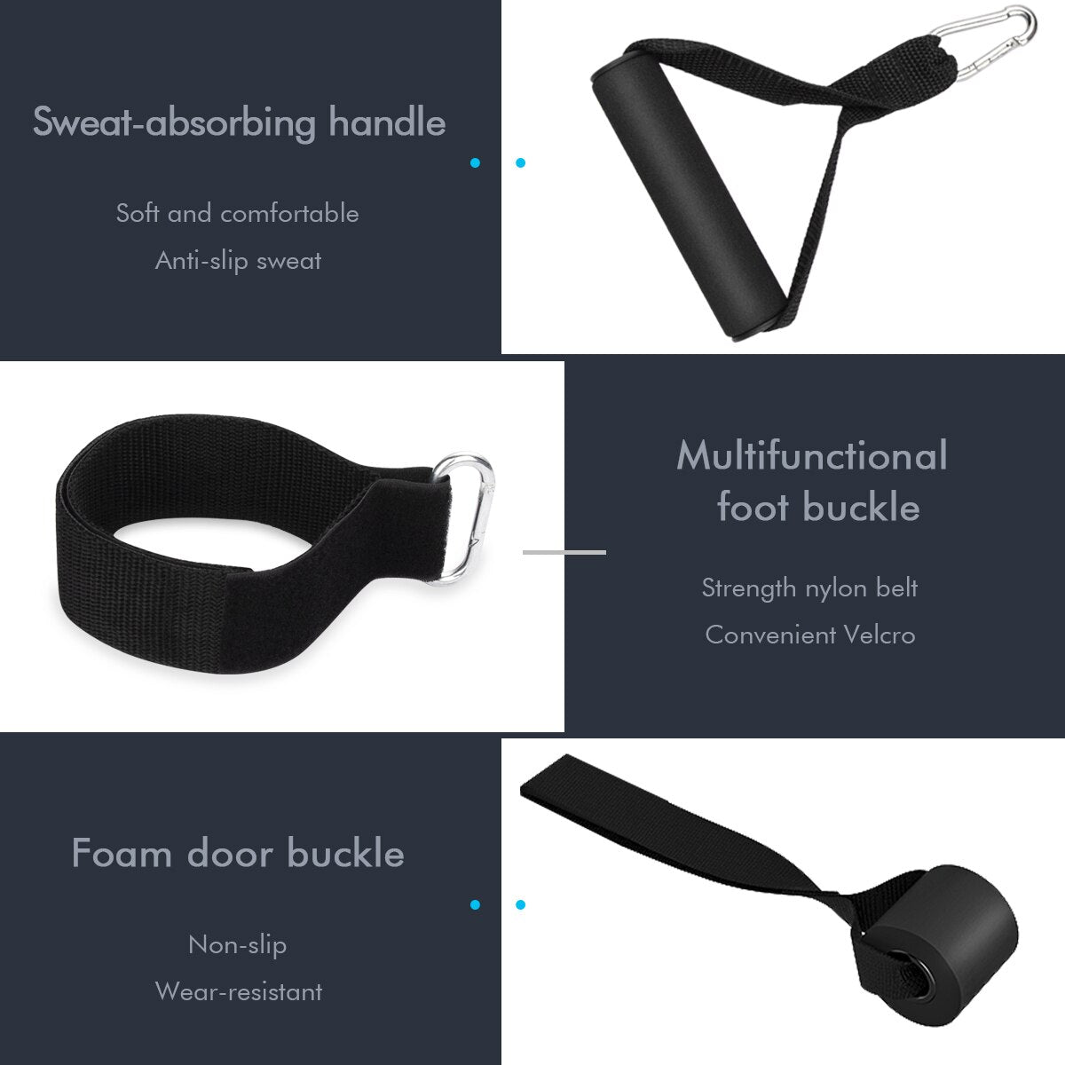 Home Gym Resistance Bands Set