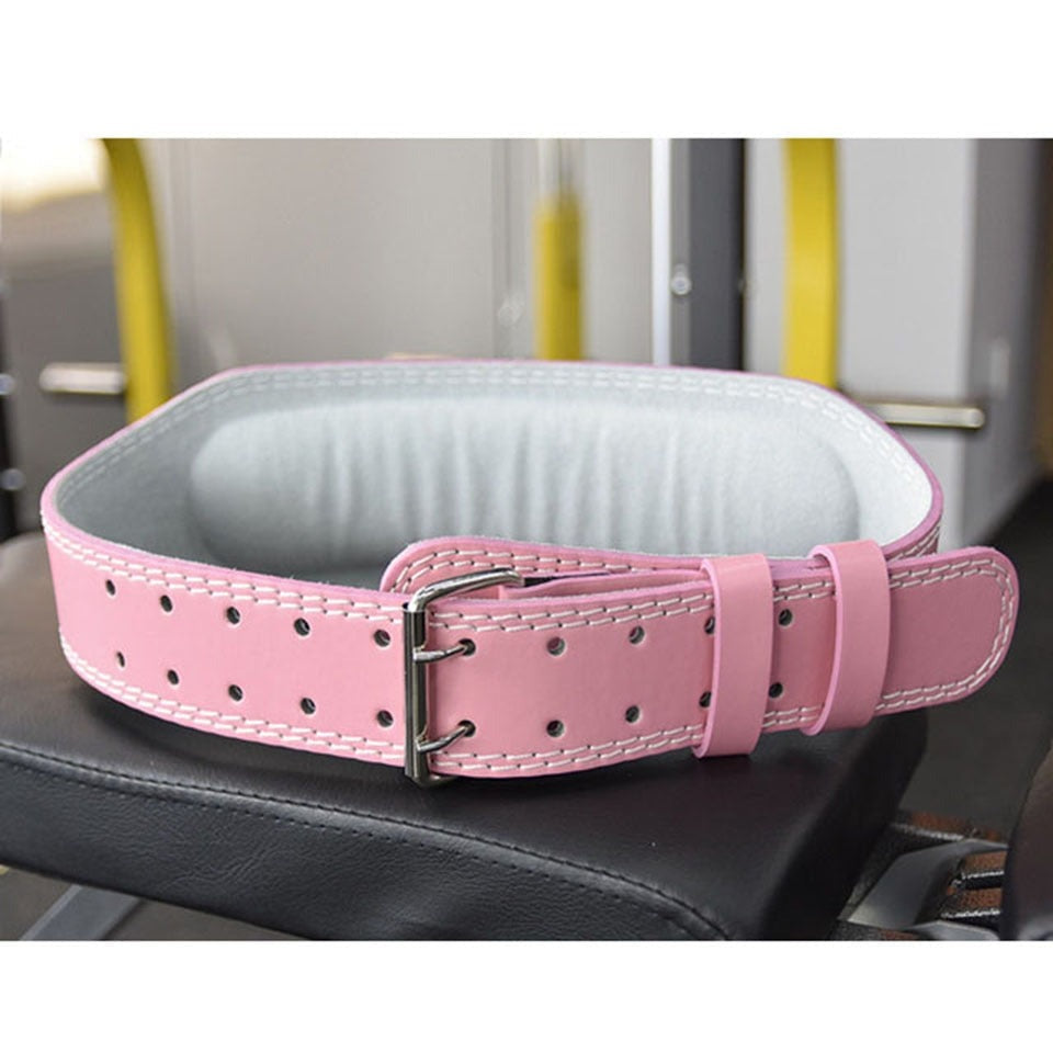 New Wide Weightlifting Belt Pink