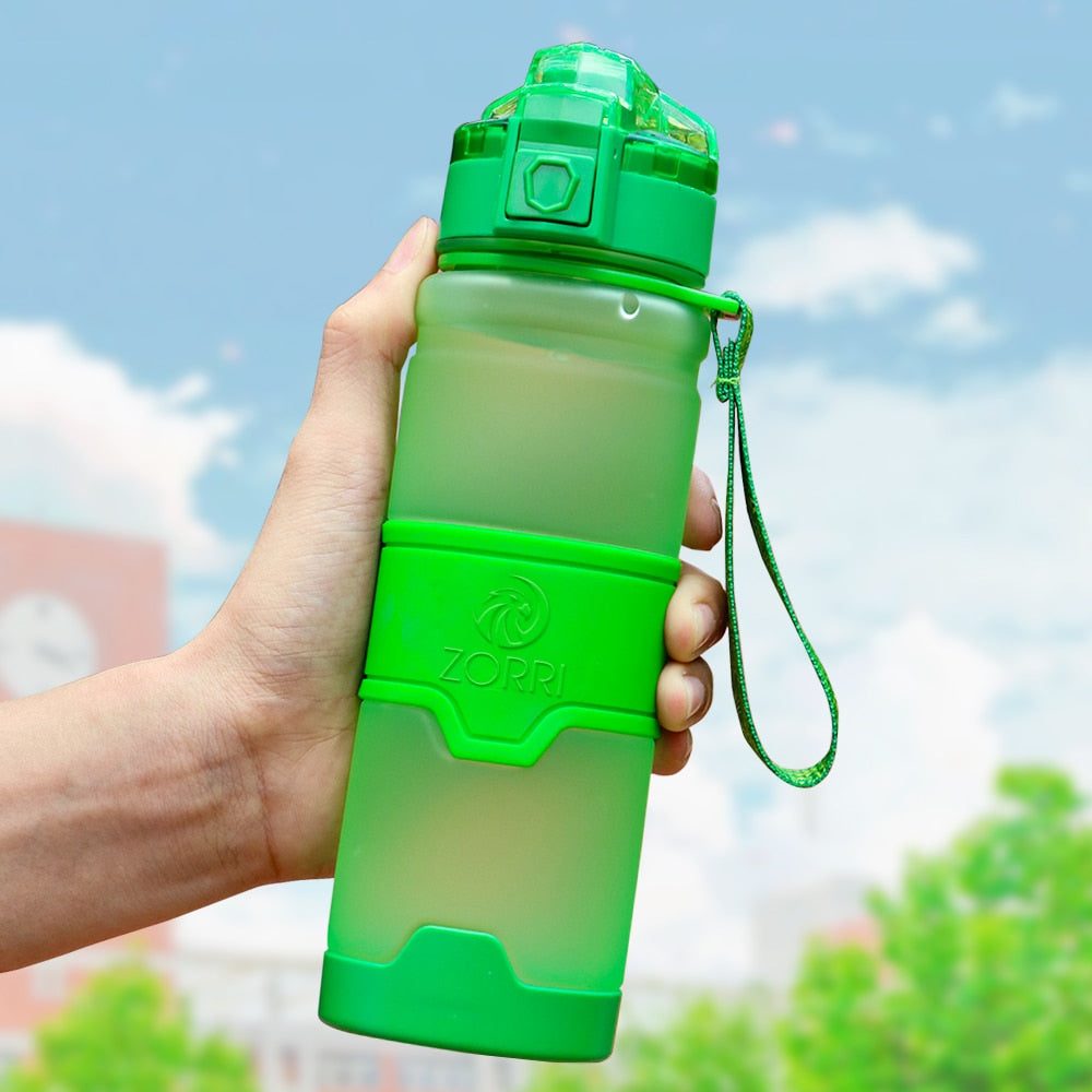 BPA Free Sports Water Bottle Green