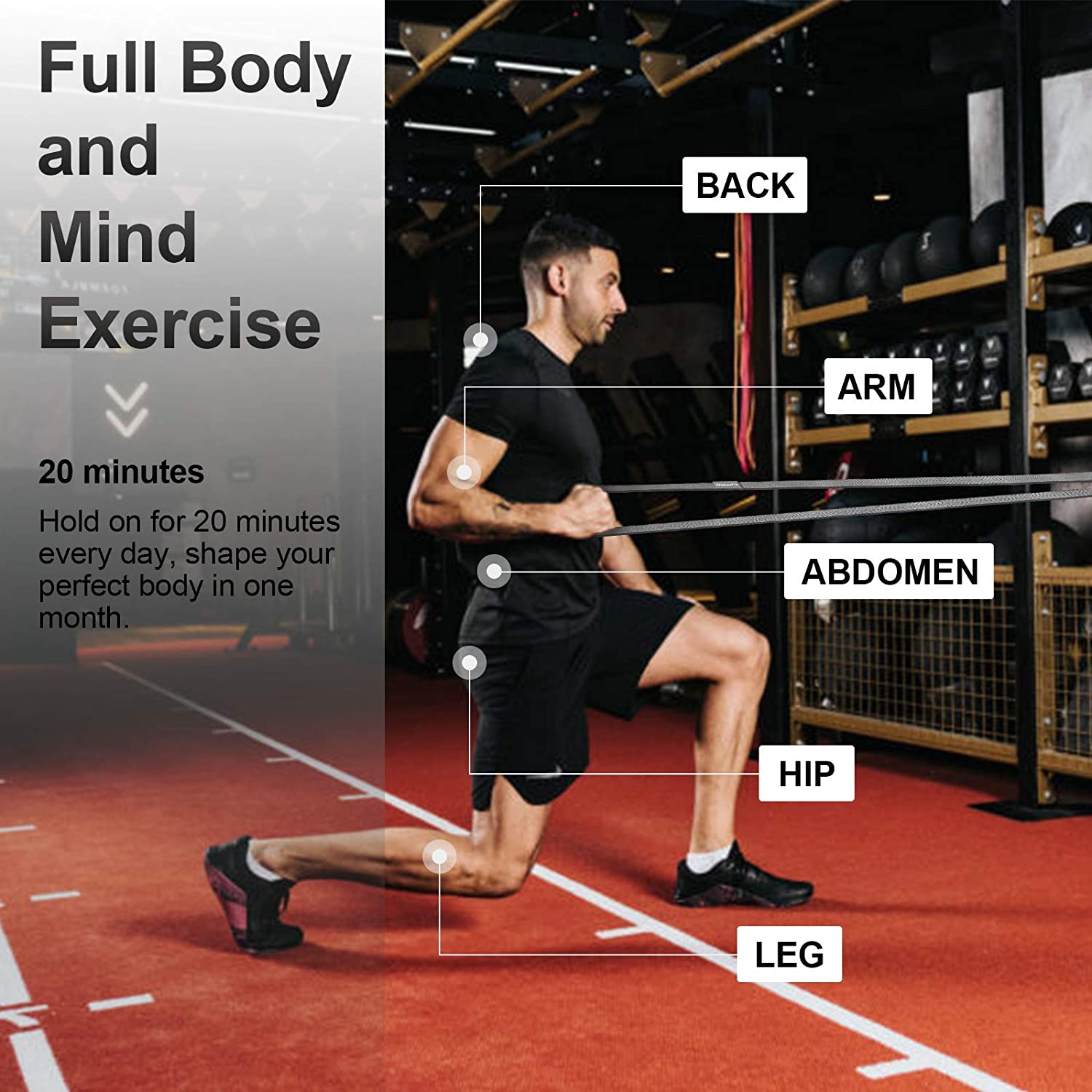 Gym Assist Leg Exercise Resistance Bands