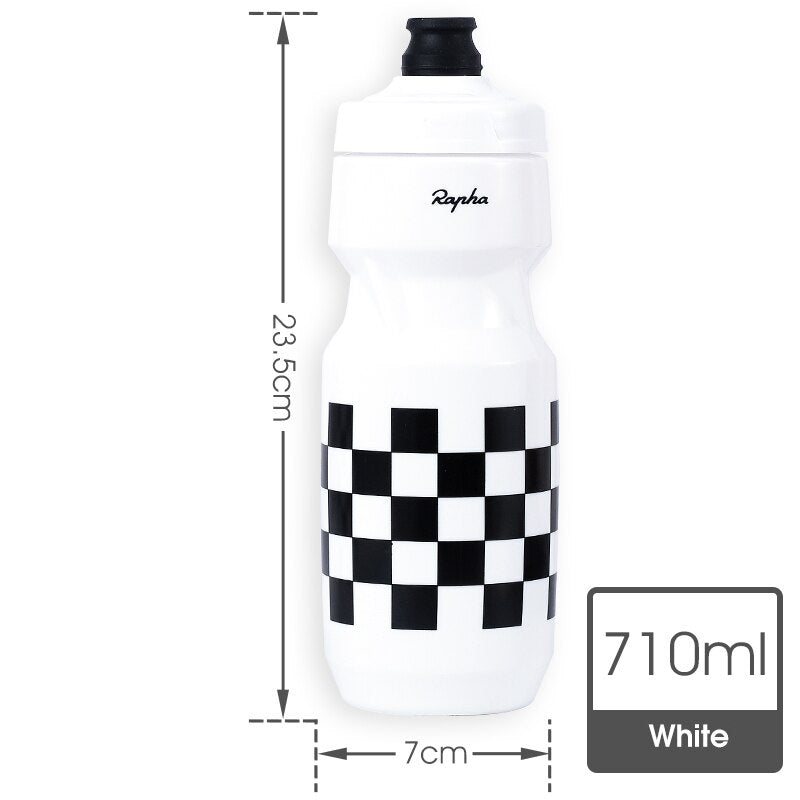 Ultralight Leak-proof PP Drink Bicycle Bottles Plaid 710ml