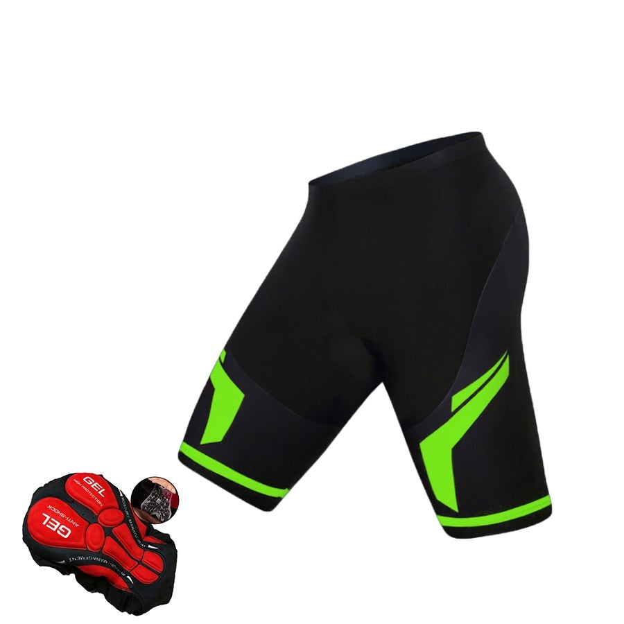 5D Padded Cycling Shorts Green