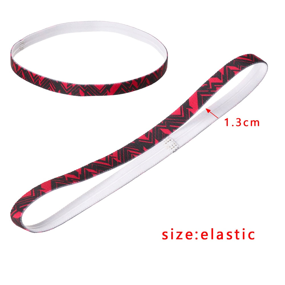 Anti-slip Elastic Plastic Yoga Hair Bands