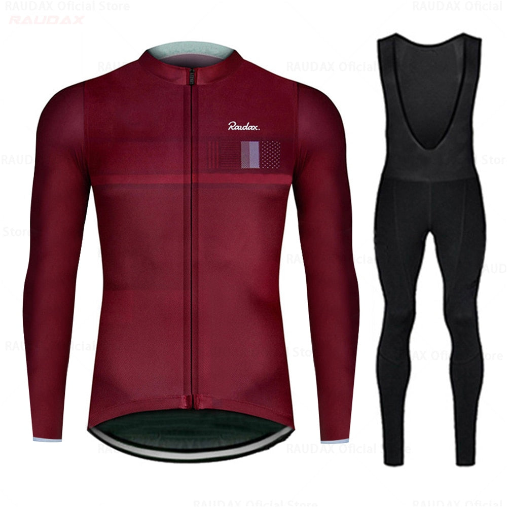 Men Long Sleeve Cycling Sets