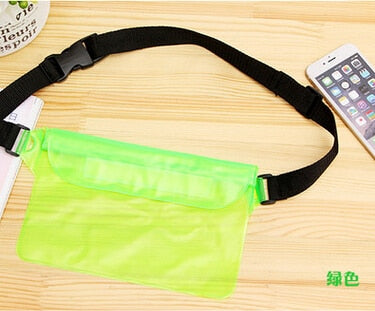 Waterproof Swimming Mobile Phone Bags Green
