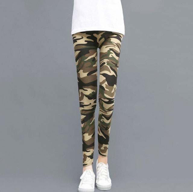 Women Leopard Print Gym Pants