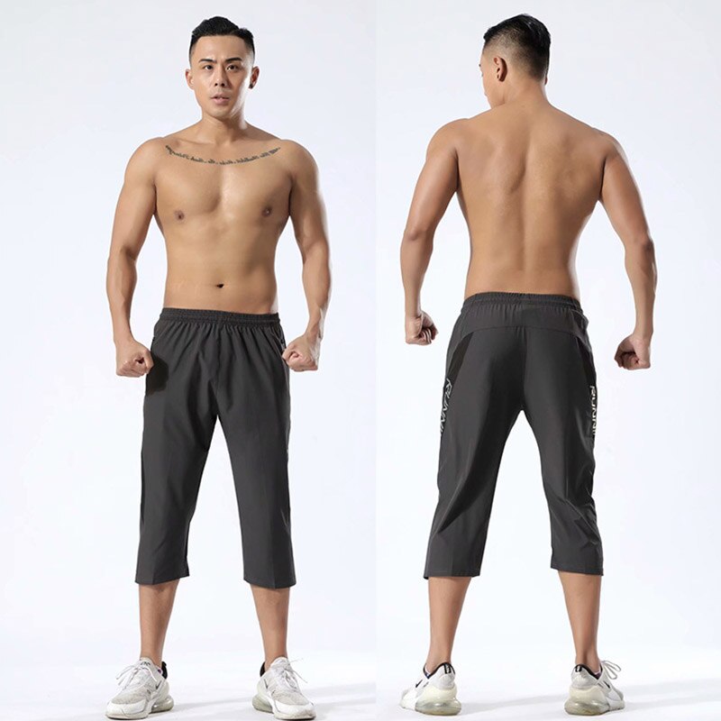 Men Gym Wear Fitness Workout Leggings