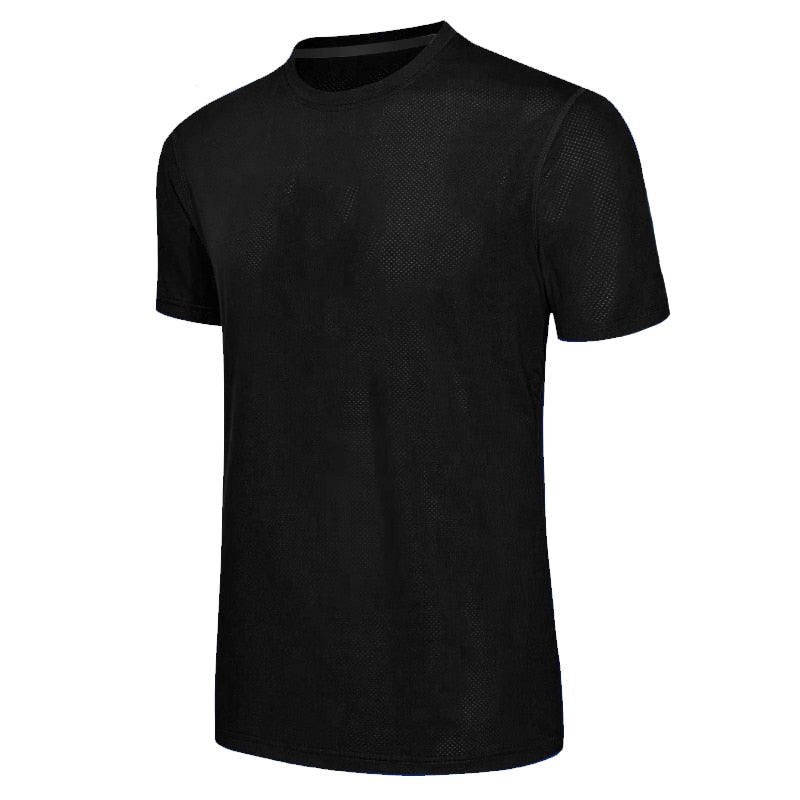Men Quick Drying Gym Shirts black