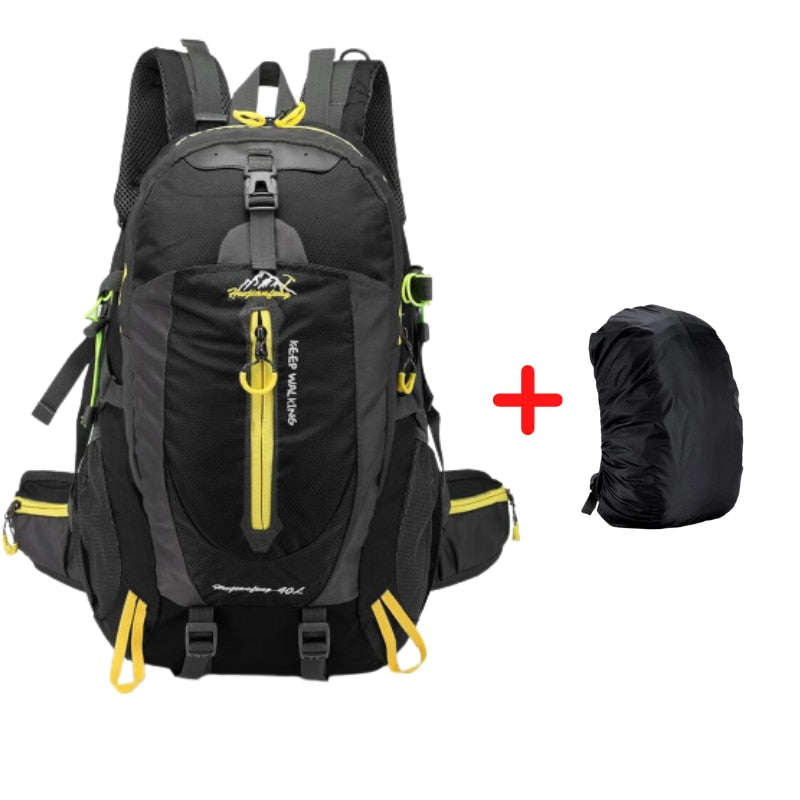 Waterproof Climbing Rucksack Backpack B with Raincover 30 - 40L