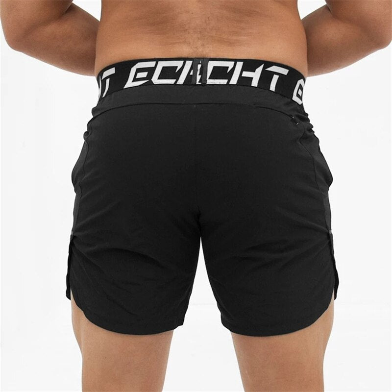 Men Black Workout Sport Shorts