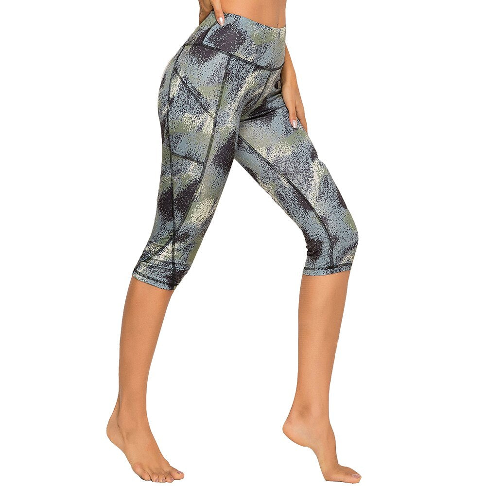 Women 3/4 Yoga Calf-length Pants