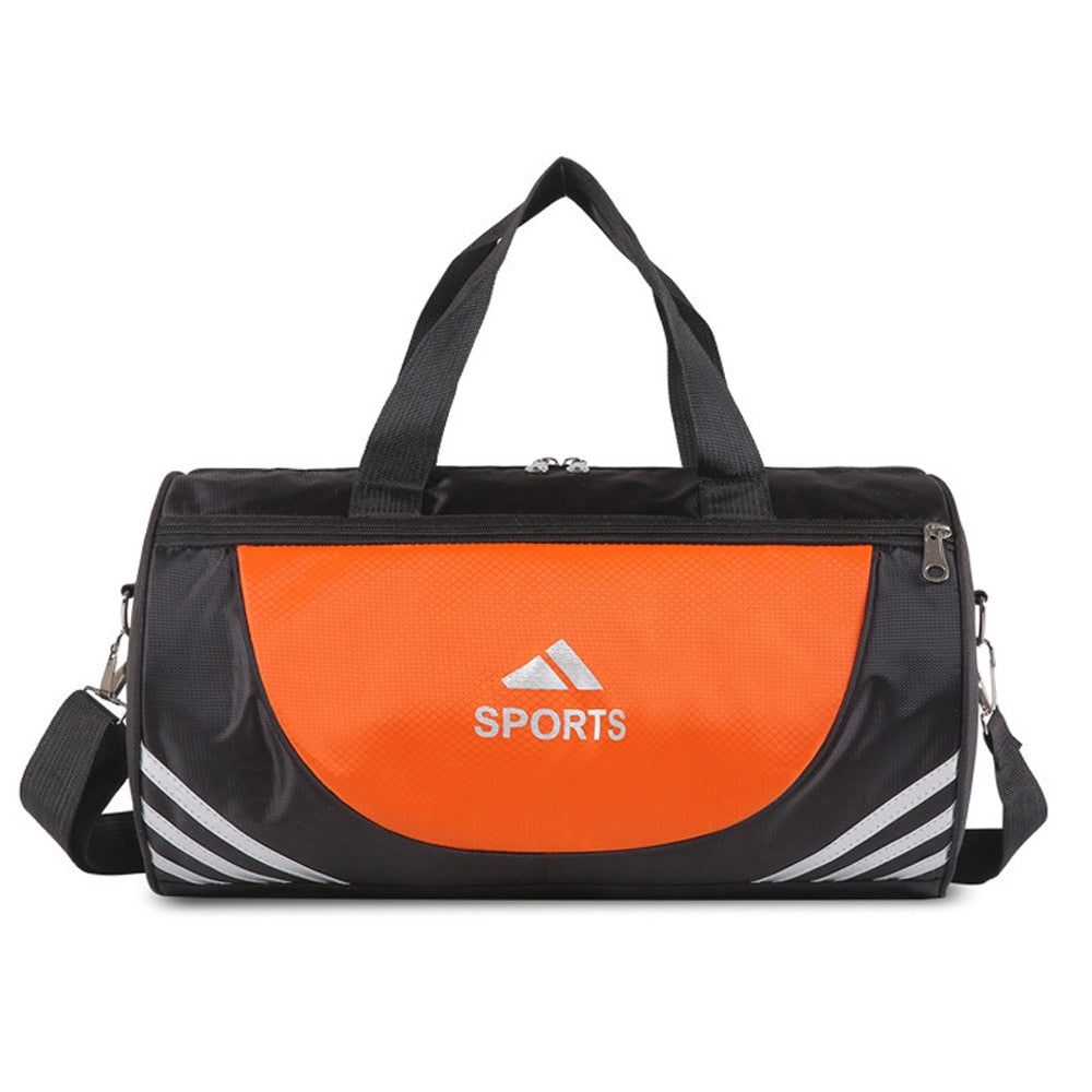 Women Fitness Travel Crossbody Sport Bags Orange