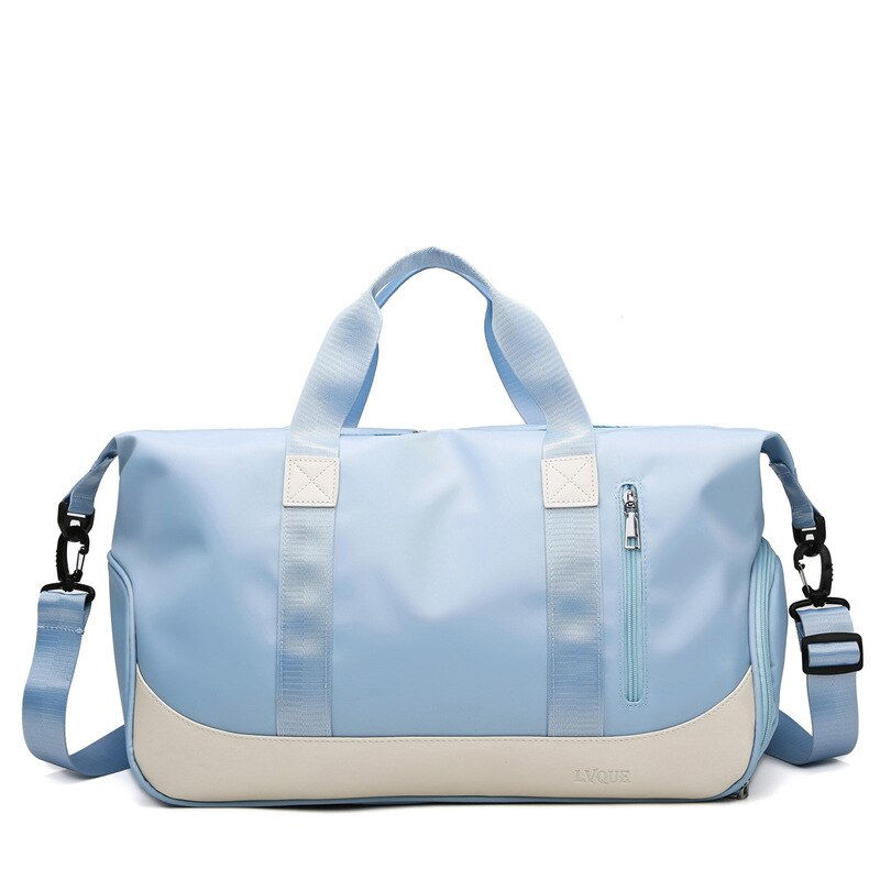 Dry Wet Fitness Bag Light Blue