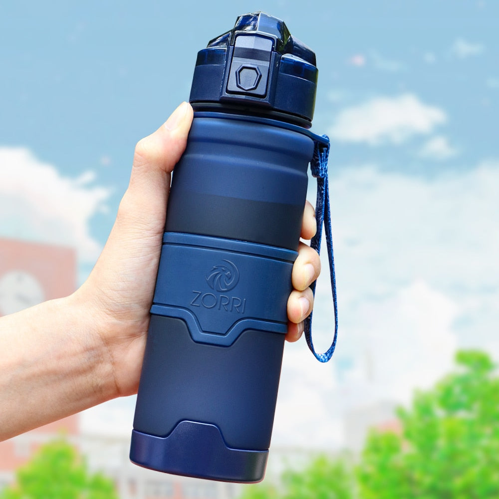 BPA Free Sports Water Bottle Drak blue