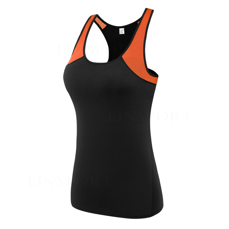 Women's Sports Quick Drying Shirts Orange type 2