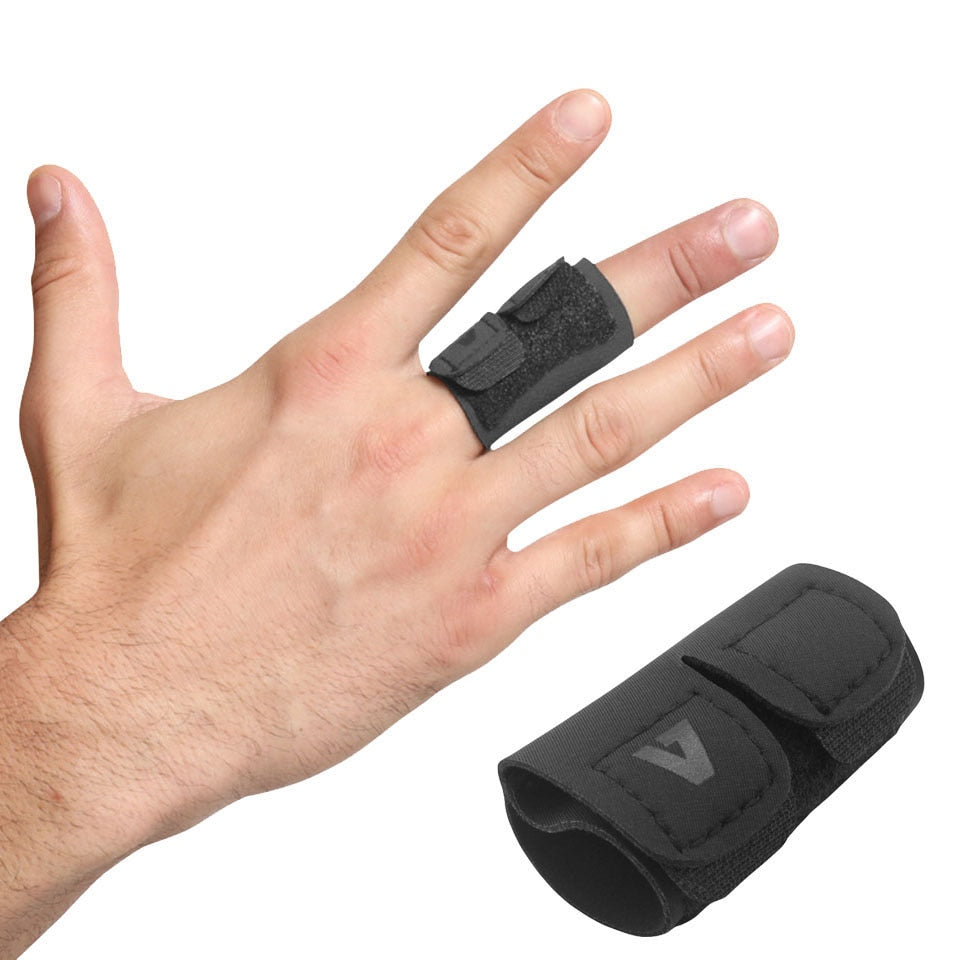 Sports Finger Support Protector Black