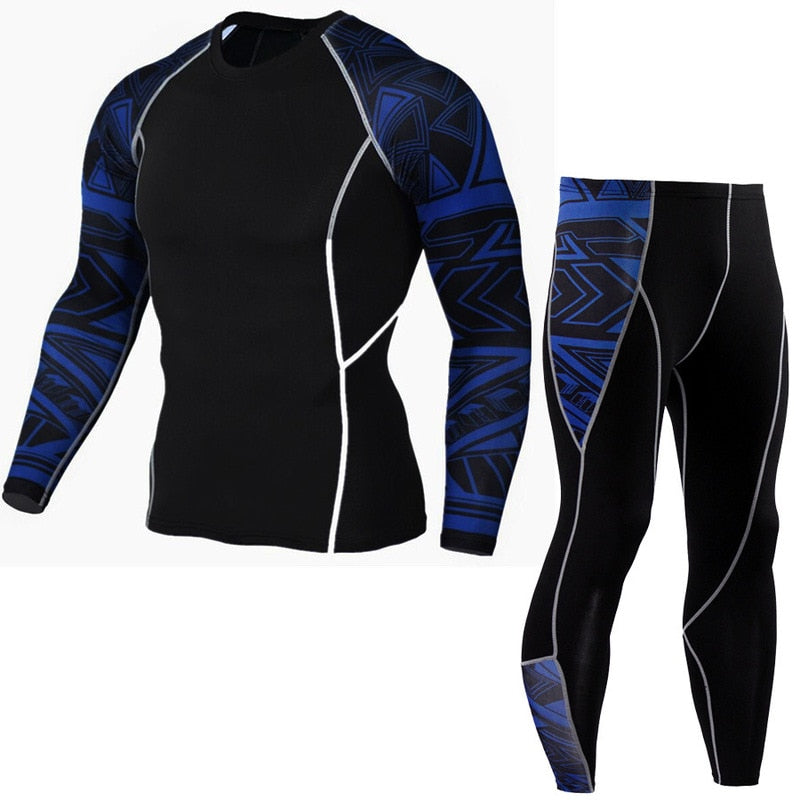 Mens Dry Fit Gym Sport Suit set11
