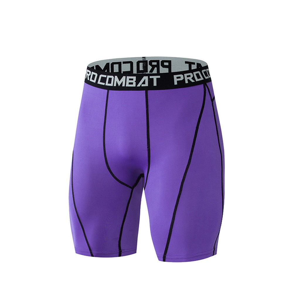 Fitness Workout Inseam Gym Knickers Purple