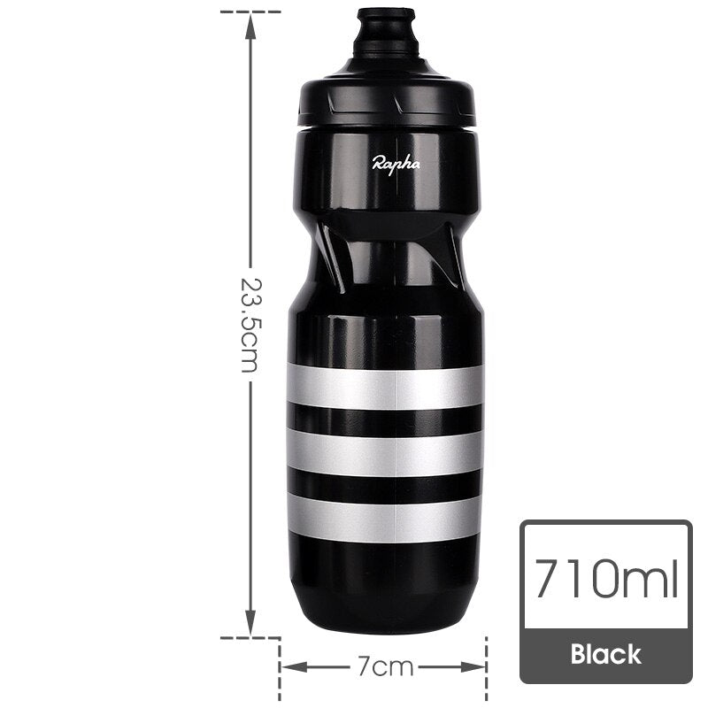 Ultralight Leak-proof PP Drink Bicycle Bottles black 710ml