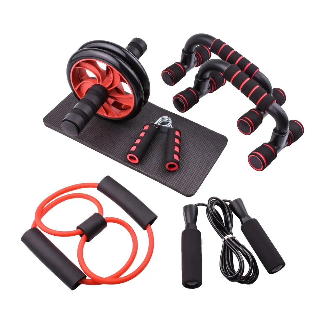 Home Gym Fitness Muscle Trainer set Clear