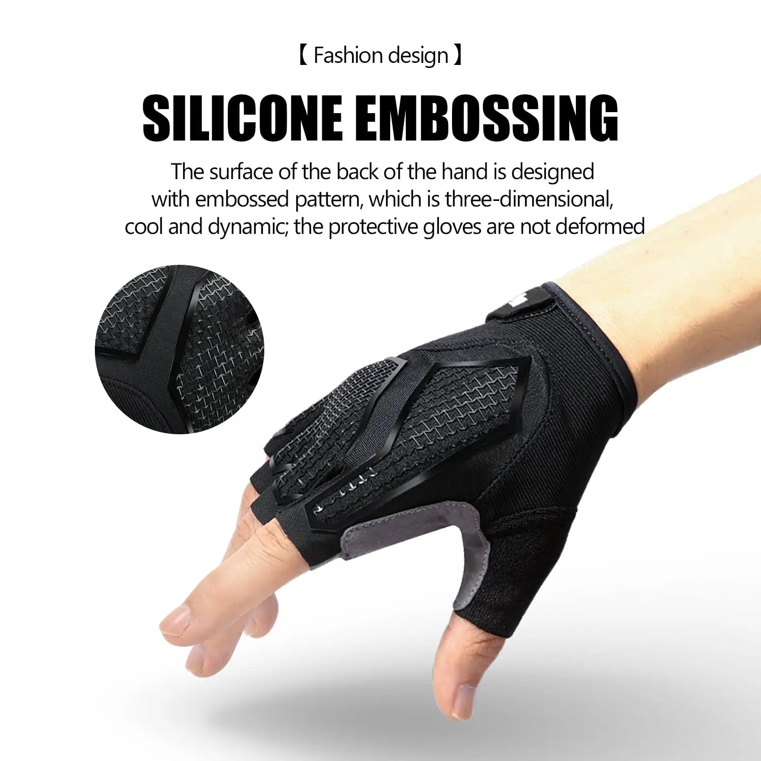 Liquid Silicone Fitness Gloves