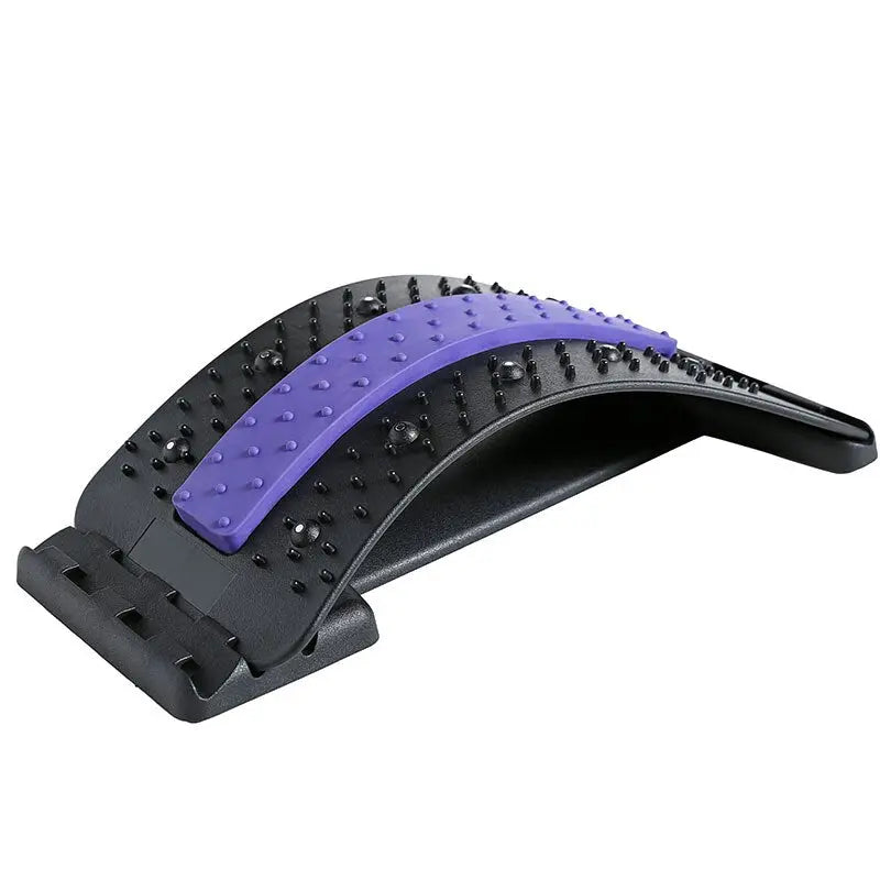 Magnetic Therapy Neck And Back Stretch Tool Purple