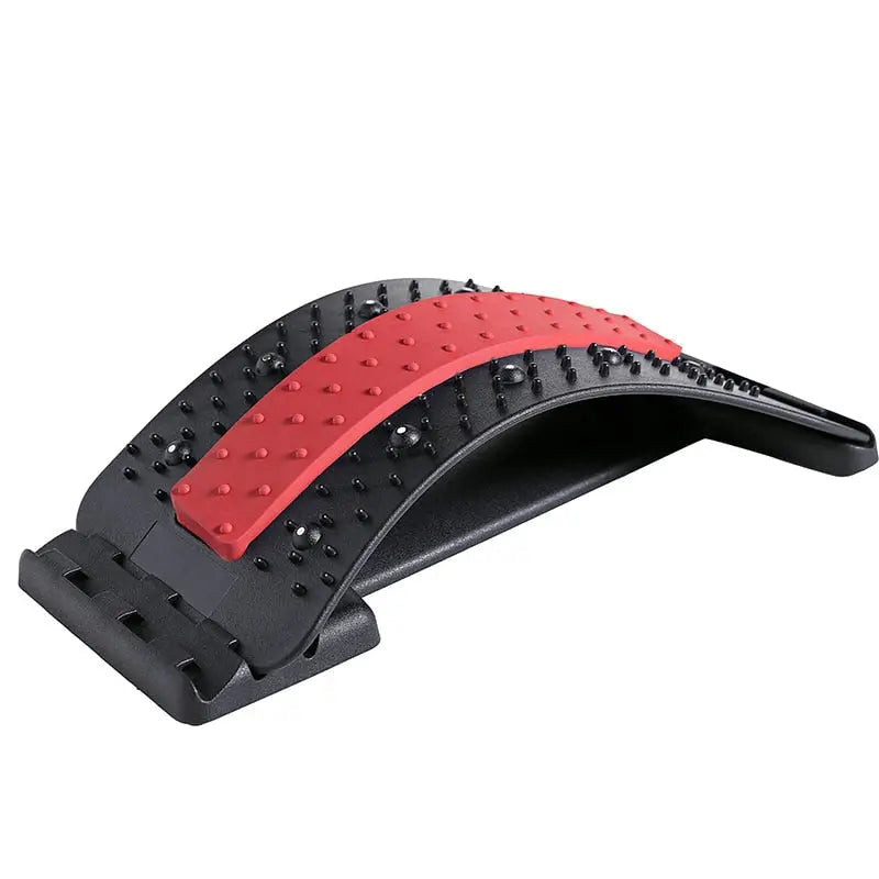 Magnetic Therapy Neck And Back Stretch Tool Red