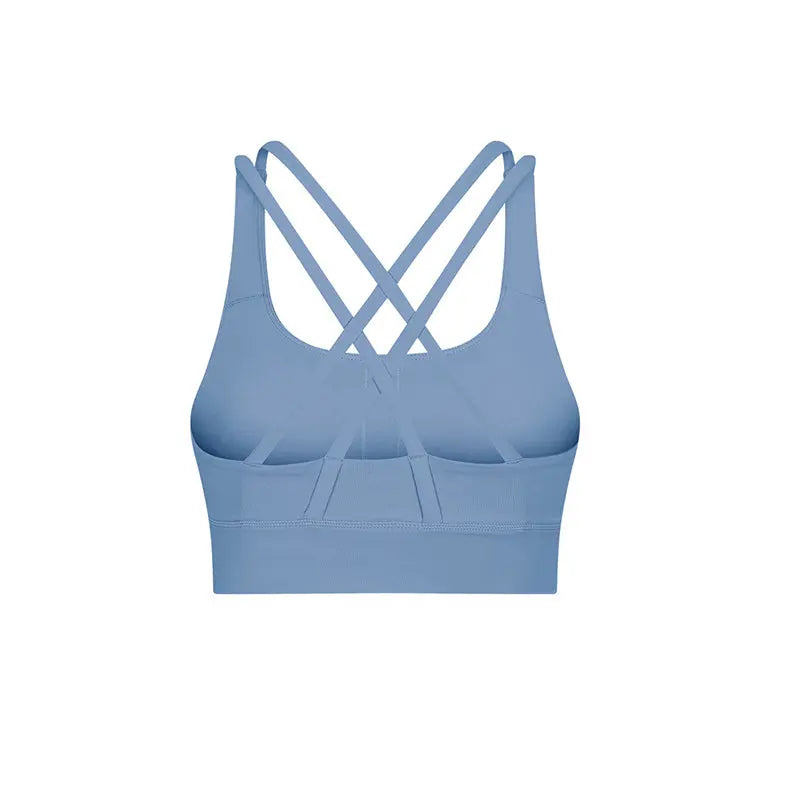 Nylon Women Fitness Yoga Sports Bra - Body Fuelers