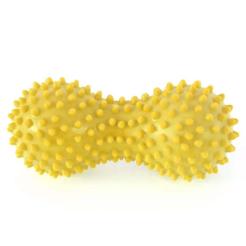Peanut Shape Foot Massage Ball Yellow