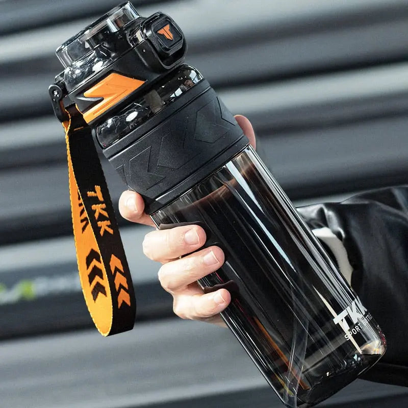 Portable Straw Sports Water Bottle