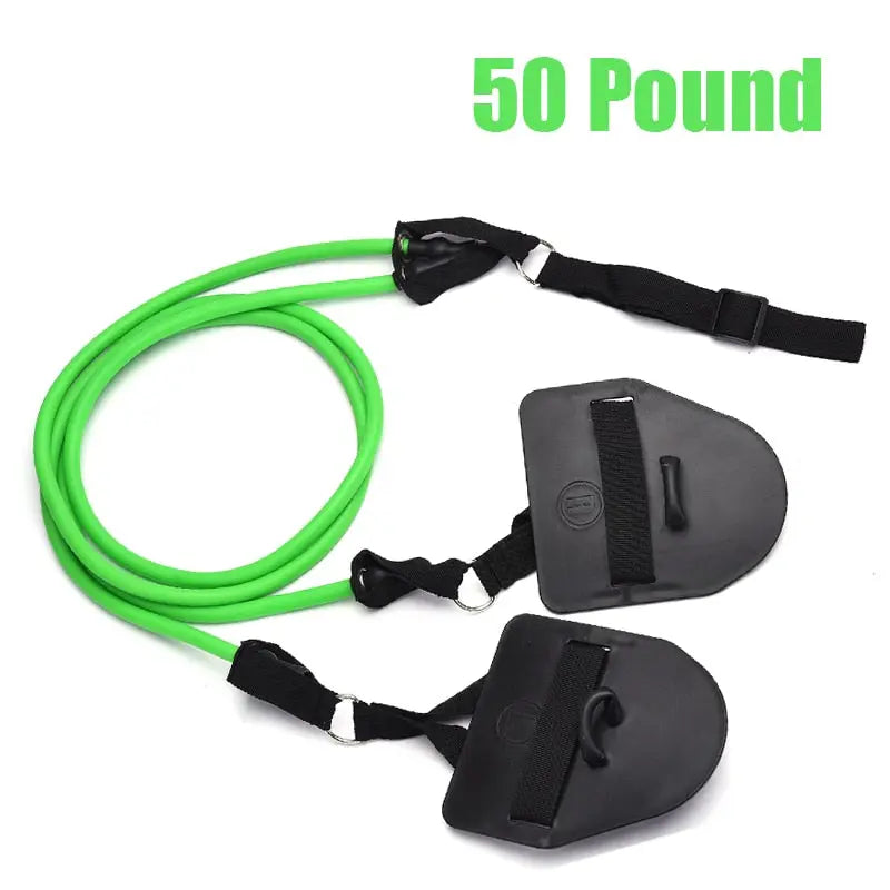 Professional Simulation Swimming Exercise Band YD46-Green