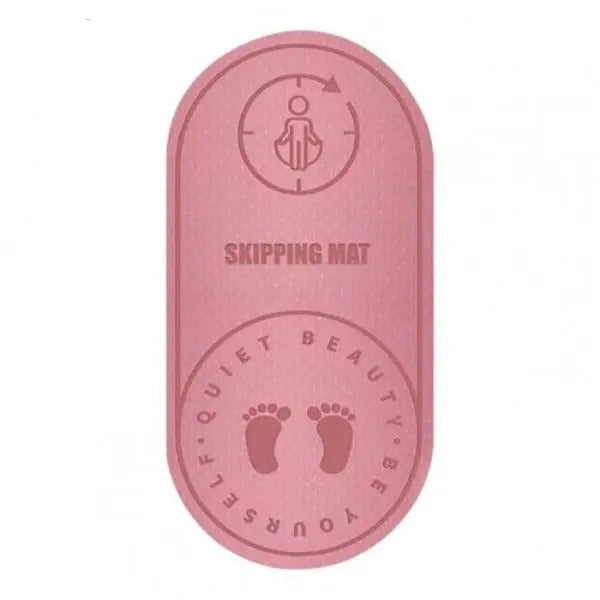 Rope Skipping Yoga TPE Mat Pink