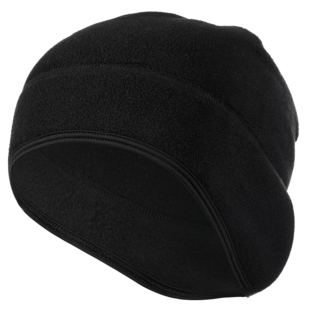 Winter Thermal Running Sports Hats Black