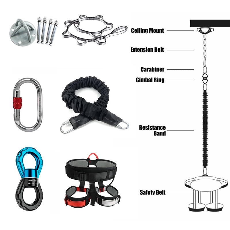 Bungee Dance Flying Suspension Rope