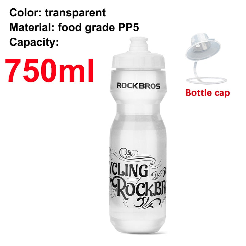 MTB Road Bike Water Bottle Transparent B