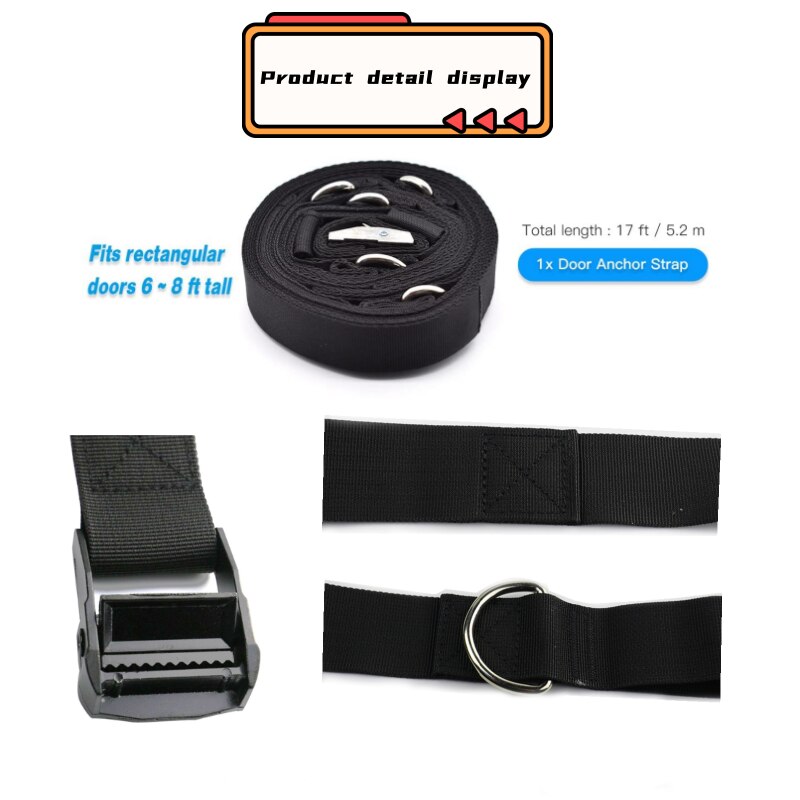 Home Fitness Door Anchor Strap