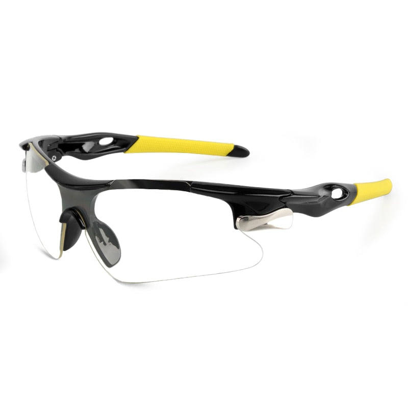 Outdoor Road Cycling Sun Glasses YELLOW WHITE