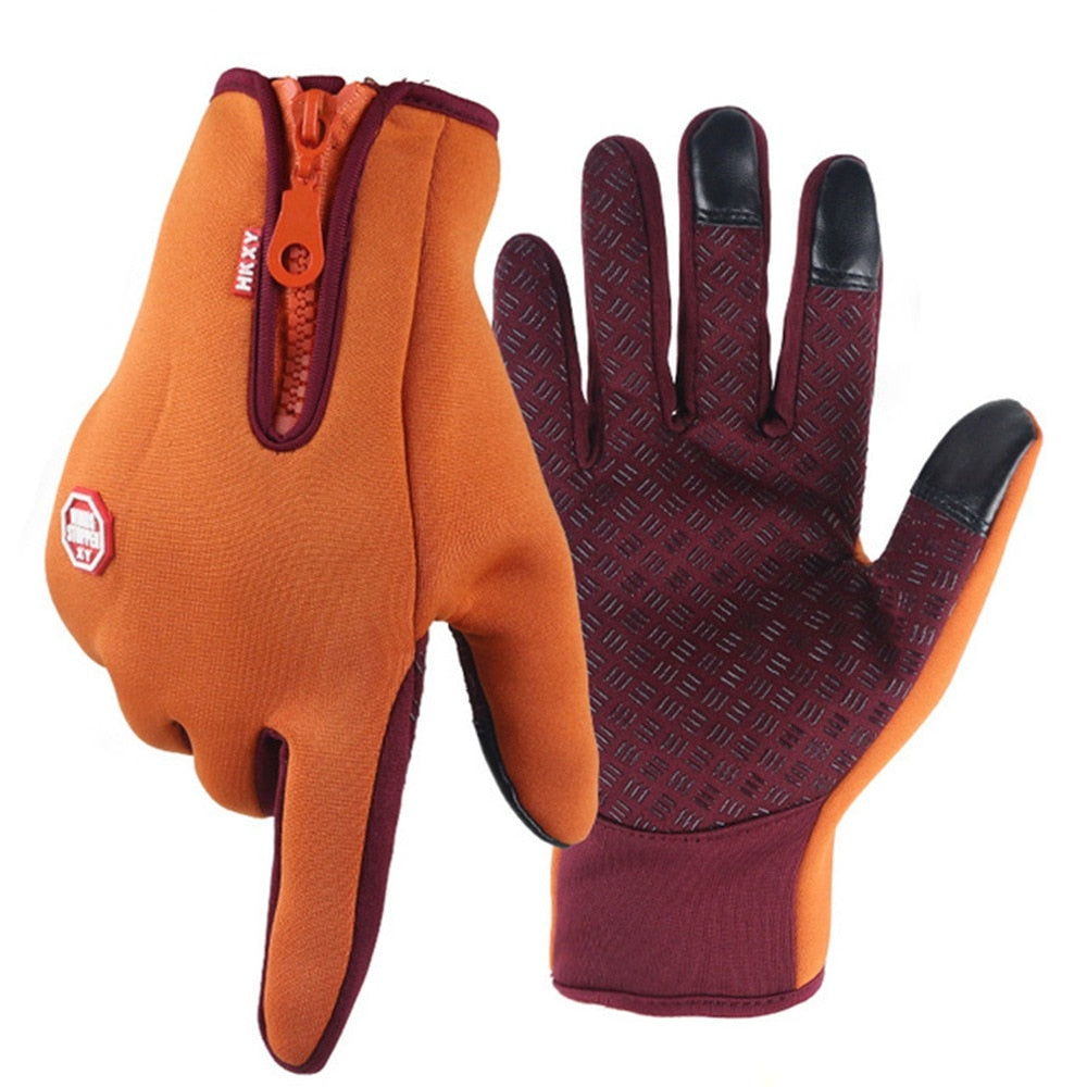 Cycling Touchscreen Gloves 23019-Orange
