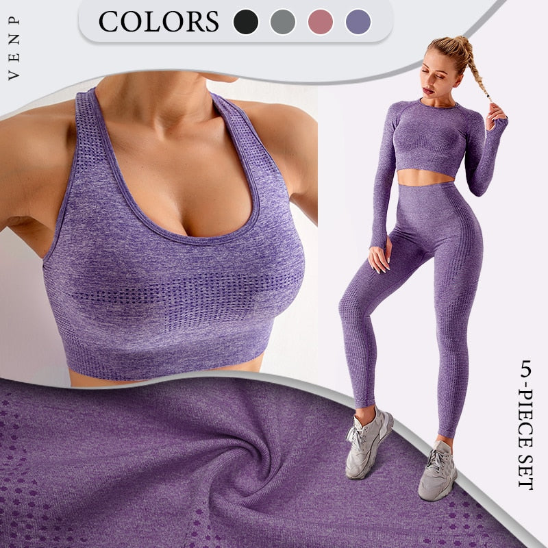 Women Seamless Gym Suits