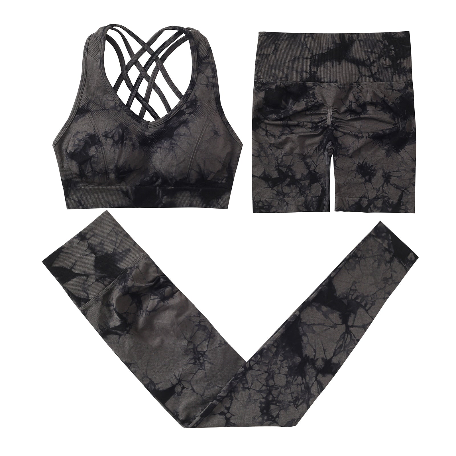 Women Sexy Tie-dye Sportswear