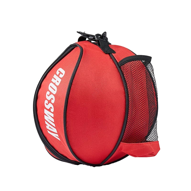 Outdoor Sport Shoulder Soccer Ball Bags red